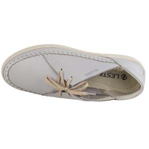Półbuty damskie Lesta 4305 Jasny popiel