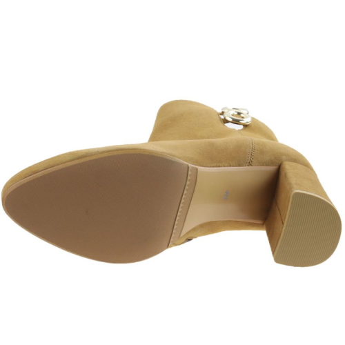 Botki damskie Mateo 4710 Camel B223