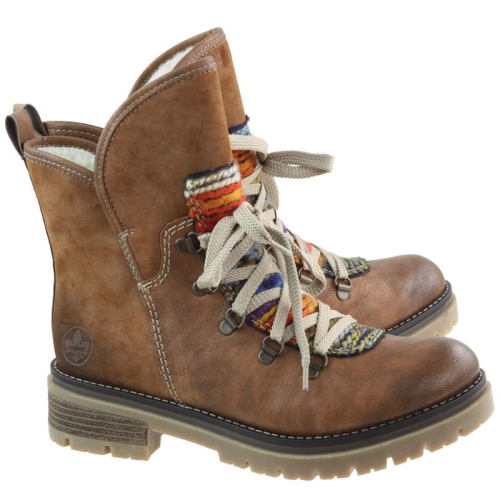 Botki damskie Rieker 70733-22 Rude