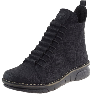 Botki damskie Rieker 73333-00 Czarne