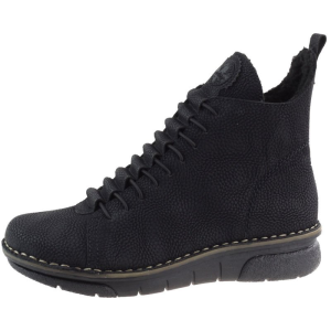 Botki damskie Rieker 73333-00 Czarne