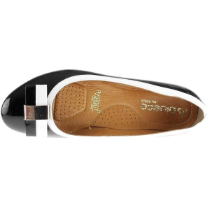 Baleriny Arka Bioeco 1714 Czarno - Białe 345+83