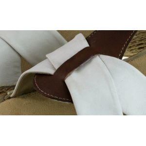 Sandały Rieker 65854-60 Beżowo - Brązowe