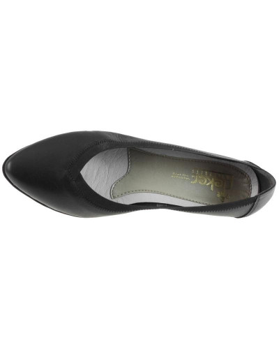 Czółenka Rieker 58061-00 Czarne