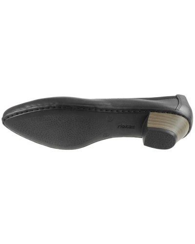 Czółenka Rieker 58061-00 Czarne