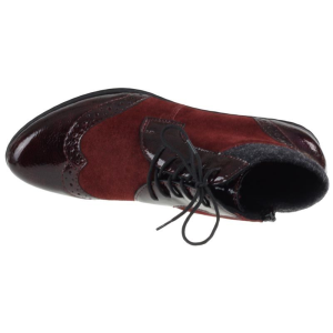 Botki Rieker Y0712-35 Bordowe