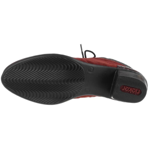 Botki Rieker Y0712-35 Bordowe