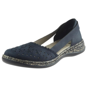 Sandały Rieker 46397-14 Niebieskie