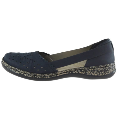 Sandały Rieker 46397-14 Niebieskie