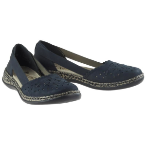 Sandały Rieker 46397-14 Niebieskie