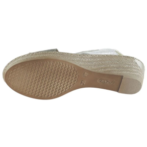 Sandały Rieker 62445 srebrne