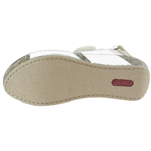 Sandały Rieker 69272 Białe
