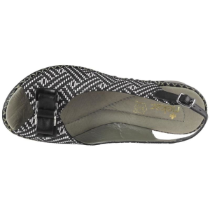 Sandały Rieker 66172 Czarno-białe