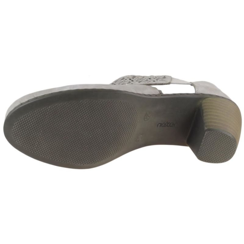 Półbuty Rieker 40983 Szare