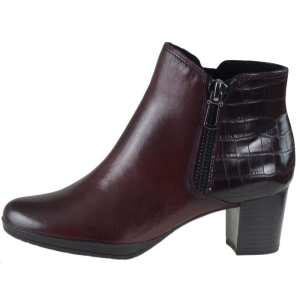 Botki Marco Tozzi 2-25388 Bordowe