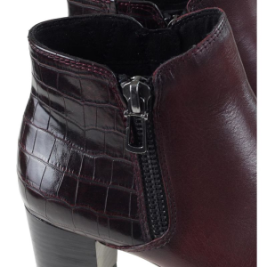Botki Marco Tozzi 2-25388 Bordowe