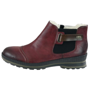 Botki Rieker Z2474 Bordowe