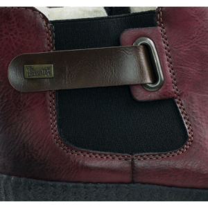 Botki Rieker Z2474 Bordowe