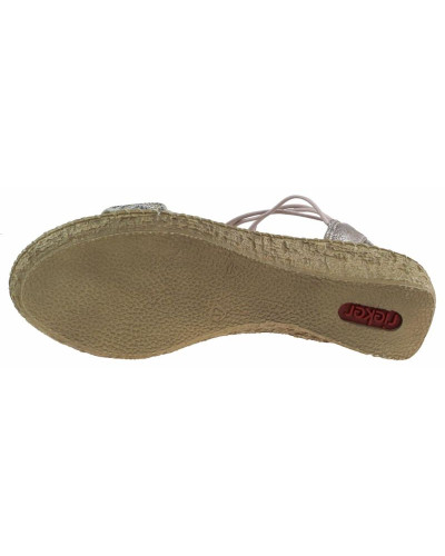 Sandały Rieker 61662-60 Różowe