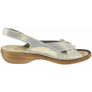 Sandały Rieker 60832-90 Złote