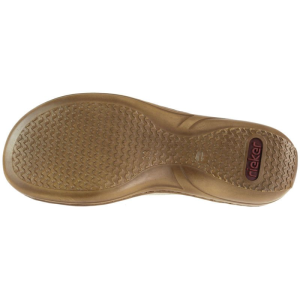 Sandały Rieker 60832-90 Złote