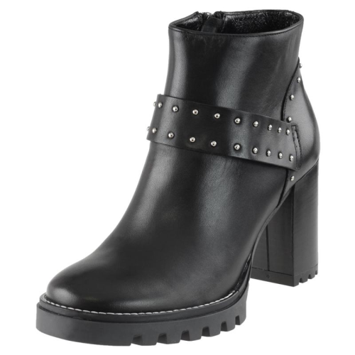 Botki damskie Carinii B4496 Czarne