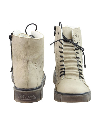 Botki Rieker Y3420-60 Beżowe