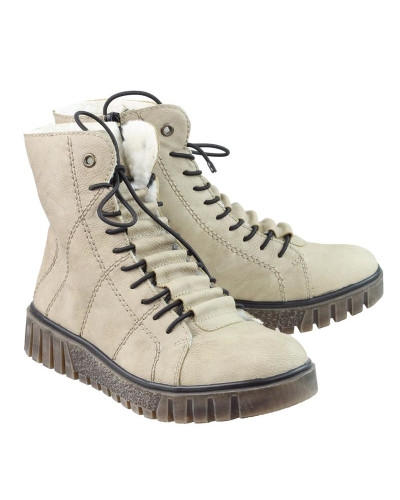 Botki Rieker Y3420-60 Beżowe
