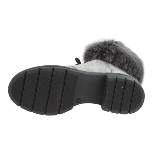 Botki damskie Nessi 18426 Szare 9